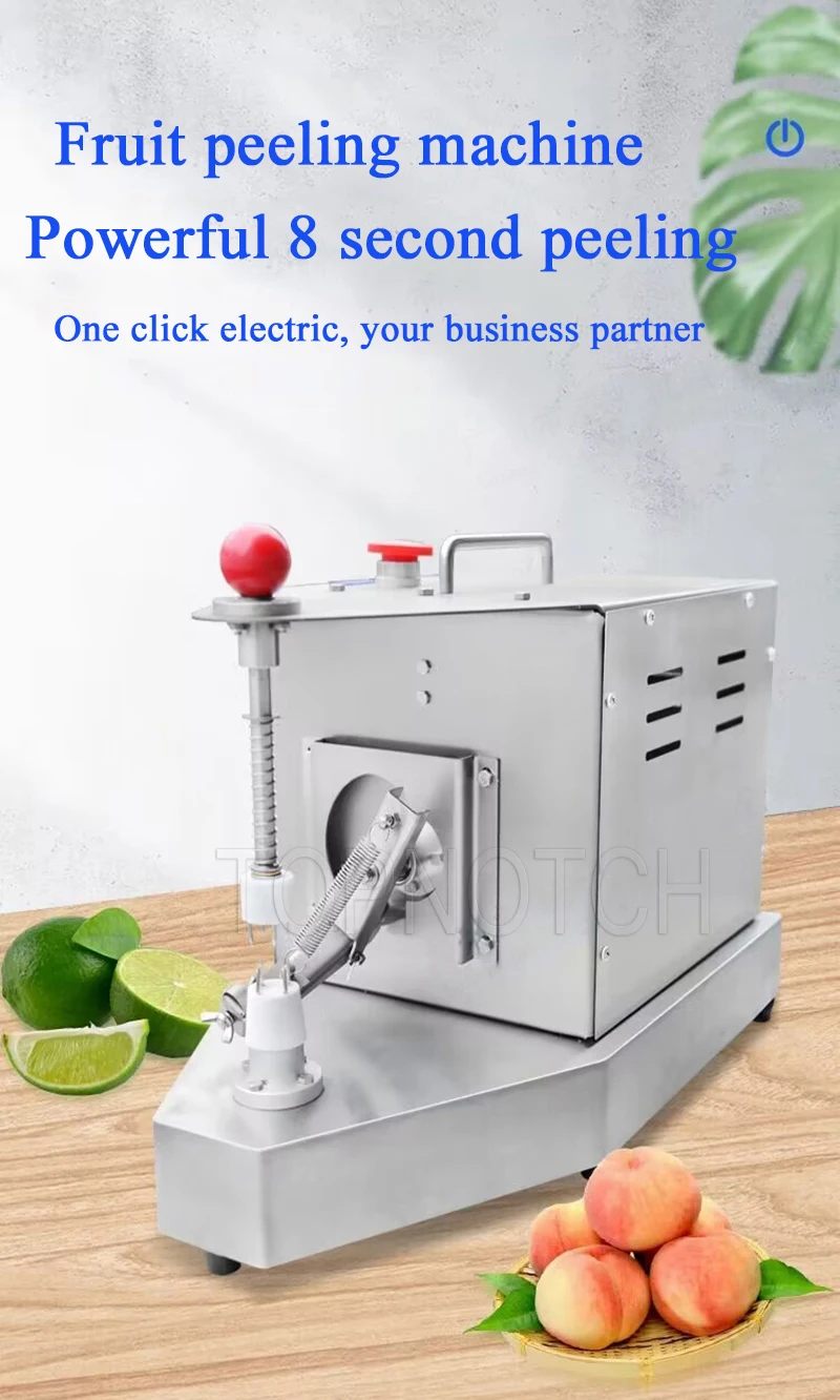 Description Picture 3 of item50W Electric Stainless Steel Fruit Peeler Peeling Machine For Apple Pear Orange Lemon