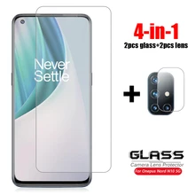 

For Glass Oneplus Nord N10 5G Tempered Glass One Plus Nord N10 N100 2 N200 CE 5G 9 9R 9RT 8T Caerma Screen Protector Phone Film