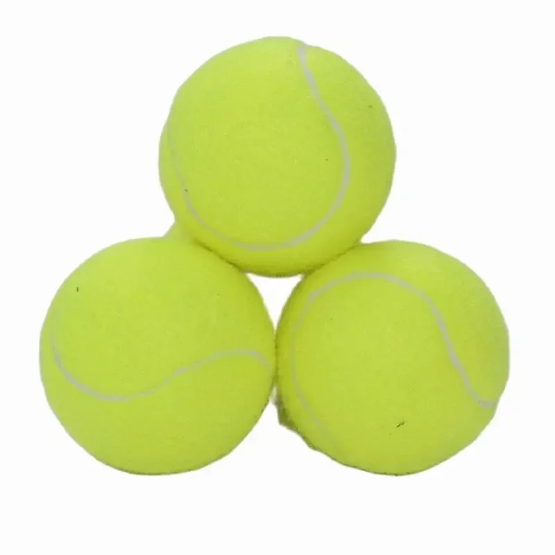 Tennis Balls Rubber Tennis High Elasticity Resistant Rubber Tennis Training Ball 1PC