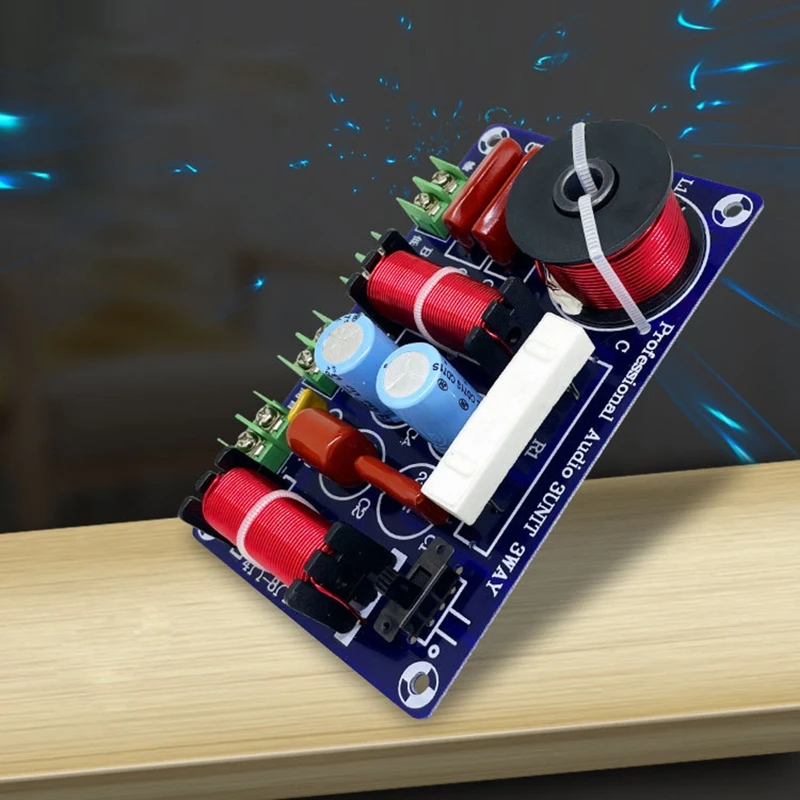 2PCS Divisore Di Frequenza Crossover 3 Vie 300W - Filtro Audio HiFi Per Altoparlanti Da 3-5 Pollici - Foto 9