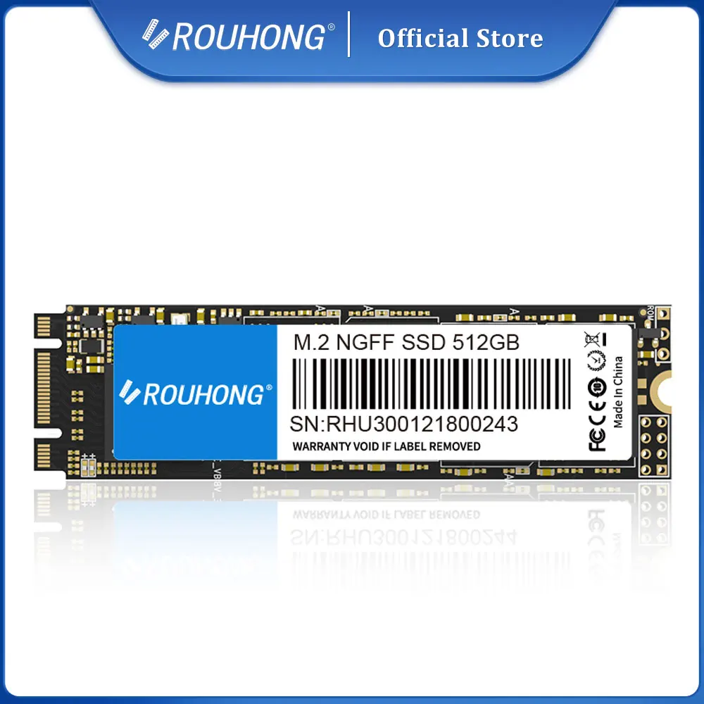 

ROUHONG ssd ngff m2 2tb M2 SATA 2280 SATA3 6Gb Internal Solid State Drive Hard Disk for Notebook Desktop