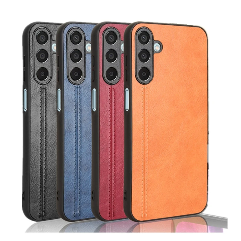 Stitching Fabric Leather Texture Phone Case Cover