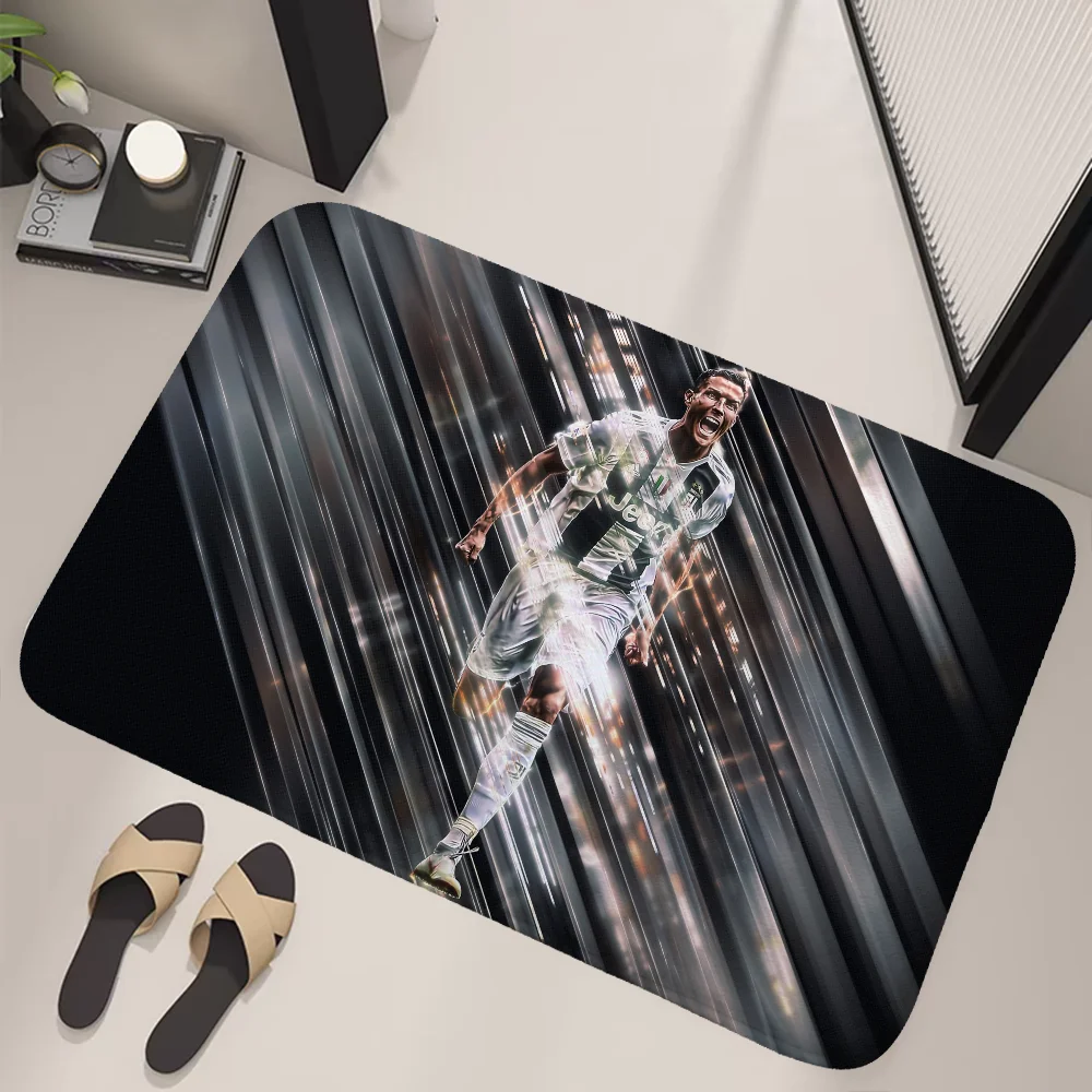 Cristiano Ronaldo Doormat Entrance to Home Decoration Accessories Front Door Mat Outdoor Rug Kitchen Mats for Floor Room Rugs 6