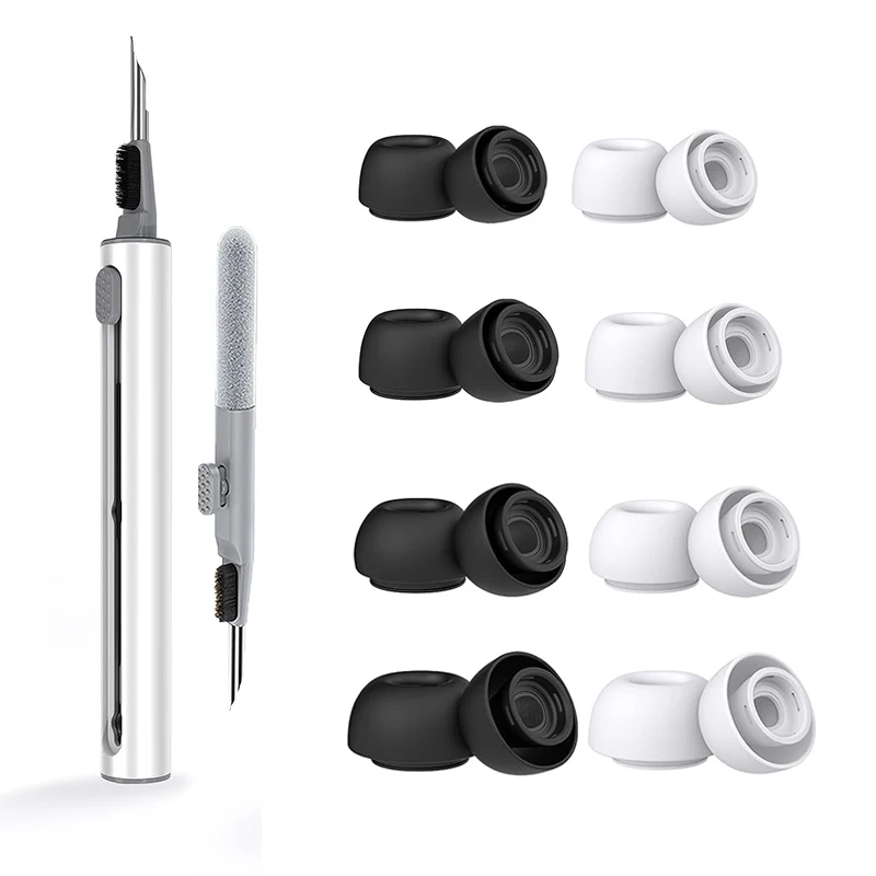 KUTOU Liquid Silicone Ear Tips Pairs forfor Airpods Pro and