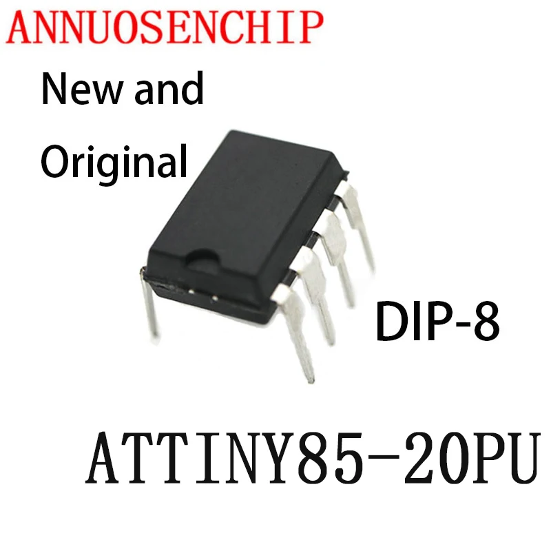 

10PCS New And Original DIP-8 ATTINY85 DIP8 85-20PU ATTINY85-20 DIP ATTINY85-20PU