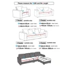 Four Seasons Universal Sofa Cushion Cover High Elastic Pet Anti Dirt Waterproof Sofa Cover 4