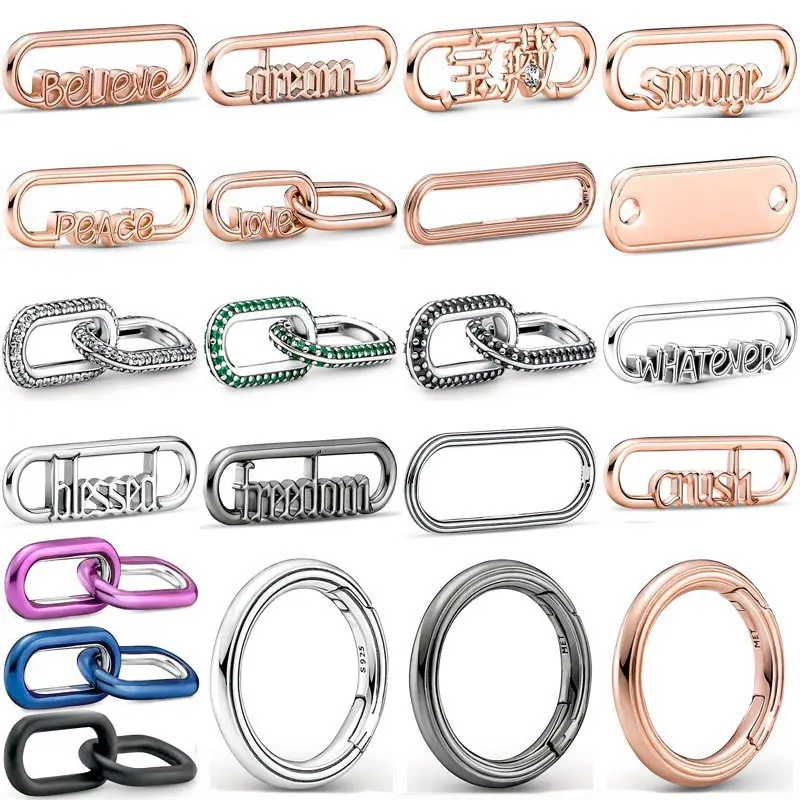 

Бусины-шармы для браслета, серебро 925 пробы