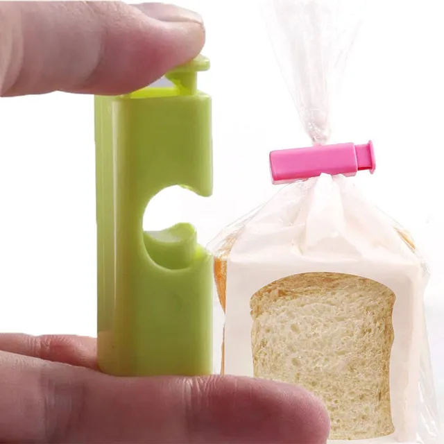 1/2/4Pcs Élelmiszer-Tömítő Klip Többcélú Műanyag Zacskó Tömítés Kenyér Táska Press Spring Clip Konyhai Tároló Szerszám Tartozékok - Image 5