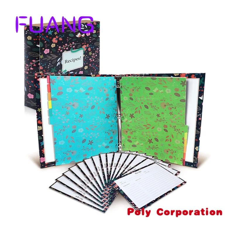 Top-Notch Family Recipe Binder Kit Waterproof Recipe Book Binder With Dividers And Cards To Write In Your Own Recipes