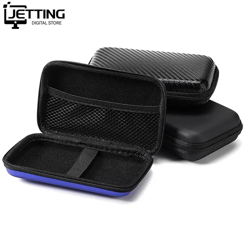 Electronics Travel Organizer Hard Portable Power Bank Case Shockproof Carrying Case Hard Protective EVA For Charging Cable