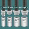 1PC Anti-backflow Odor Prevention Device For Sewer Pipes Kitchen Sinks Washing Machines Silicone Sealing Ring Drain Plug 2