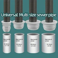 1PC Anti-backflow Odor Prevention Device For Sewer Pipes Kitchen Sinks Washing Machines Silicone Sealing Ring Drain Plug 2