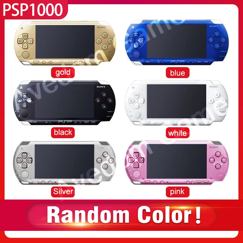 Psp Originale Ricondizionato Al Psp-1000 Per Console Di Gioco Sony Psp 1000 Psp-1000 Scheda Di Memoria Da 16 32Gb 64Gb 128Gb