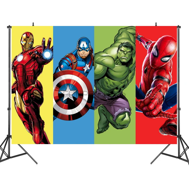 Invitation Avengers - Marvel - Spiderman - The Hulk - Fête d'enfants - Fête  d'enfants