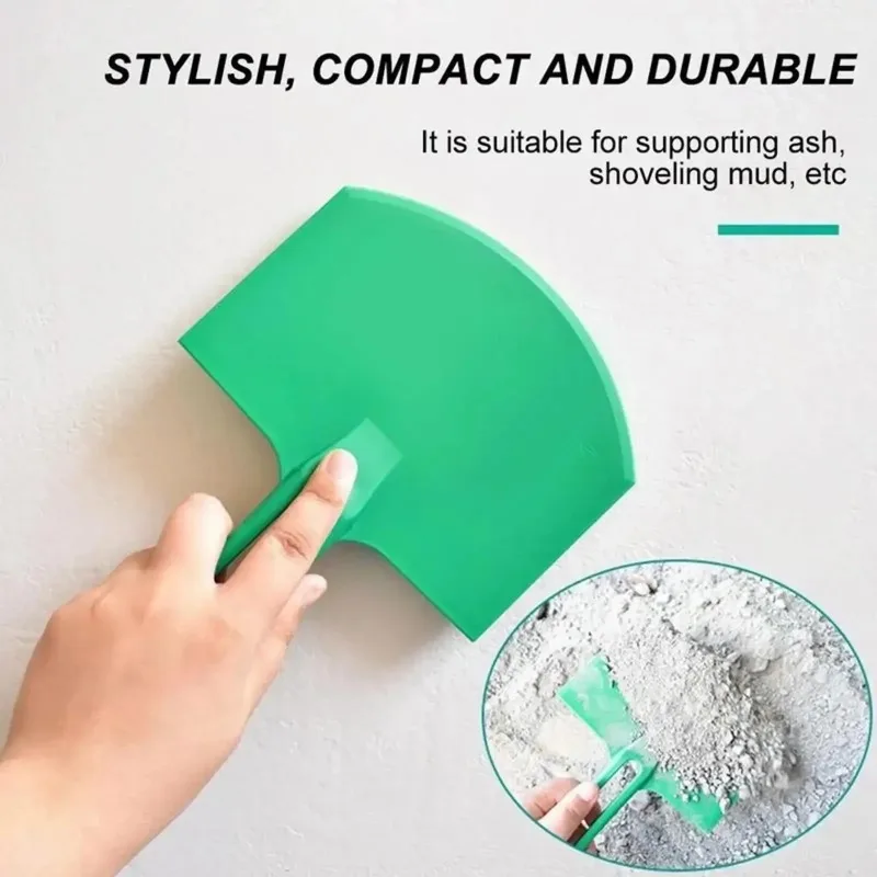 1/3Pcs Curved Bucket Scoop Putty Knife Scraper Spackle for Drywall Finishing Plaster Scraping Decals Patch Construction Tools
