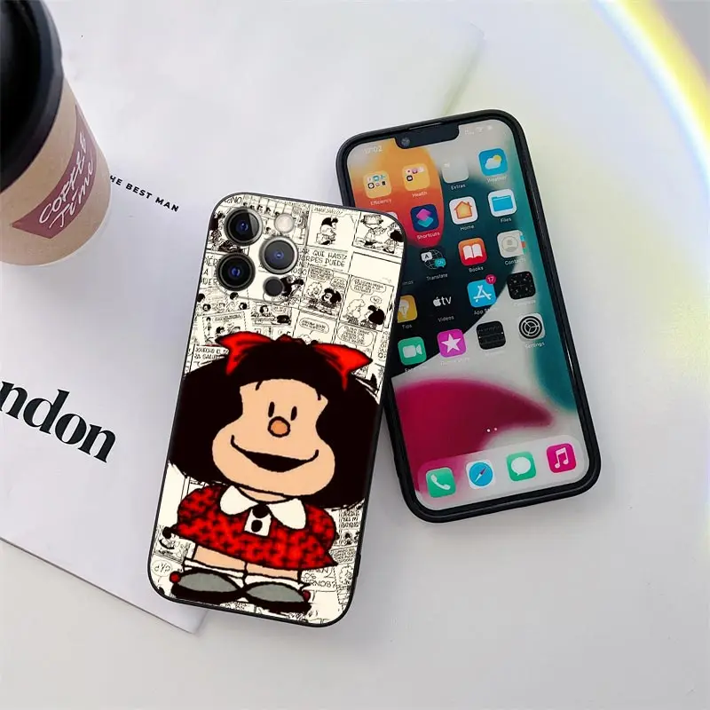 Mafalda Cartoon Phone Case – Stylish and Durable Protective Cover