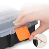 Small Parts Organizer, 6/11/21 Grids Parts Organizer With Removable Dividers For Hardware, Screws, Bolts,Beads, Jewelry 4