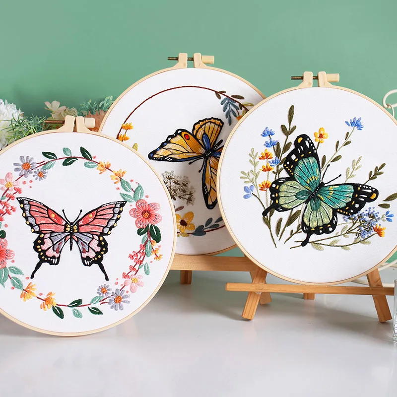 Butterfly Embroidery Kit 4