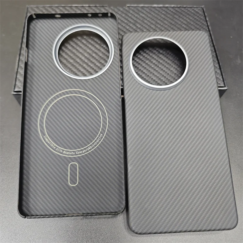 Ultra-Thin Carbon Fiber Aramid Protective Case - Sleek & Durable Hard Shell Cover