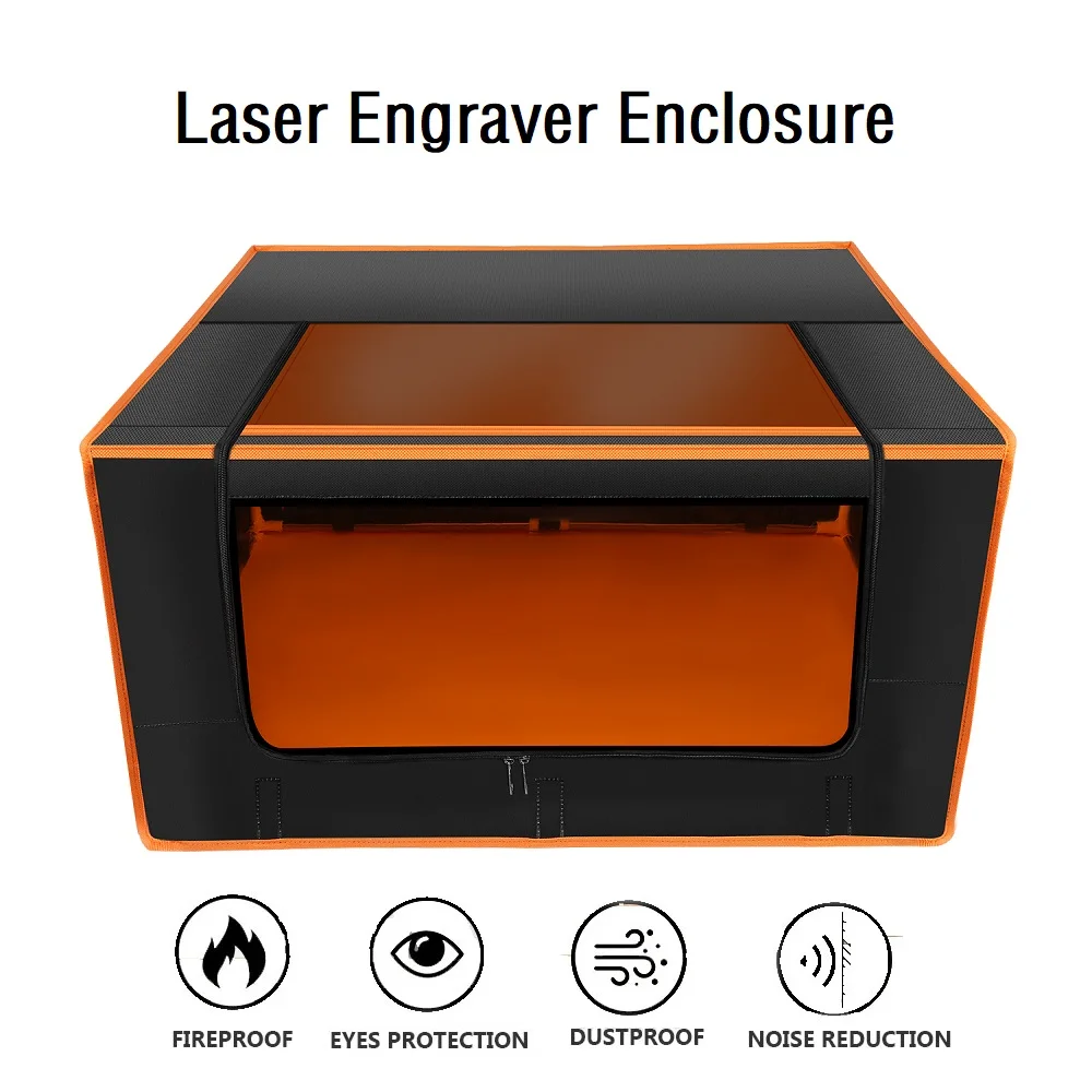 700x700x400mm CNC Laser Engraving Machine Accessories Tools Laser Engraver  Enclosure Eye Protection with Vent Protective Cover. - AliExpress