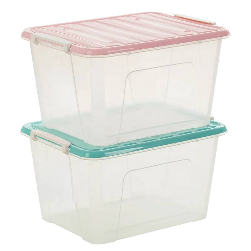 Transparent Plastic Storage And Finishing Box Extra Large