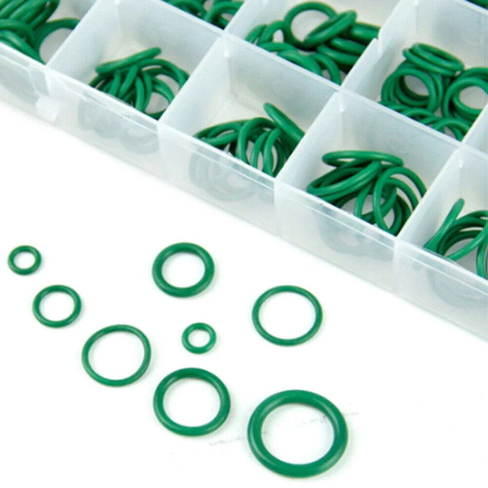 270pcs O-Ring High Quality Gasket Assortment Kit Auto Repair Tool Rubber Air Conditioner Refrigerant Ring Seal Kit Heavy Duty