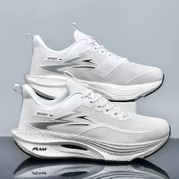 Chaussures de course légères et confortables pour femmes, polyvalentes, avec technologie d'amorti et plaque en carbone, unisexes, compétitives 5