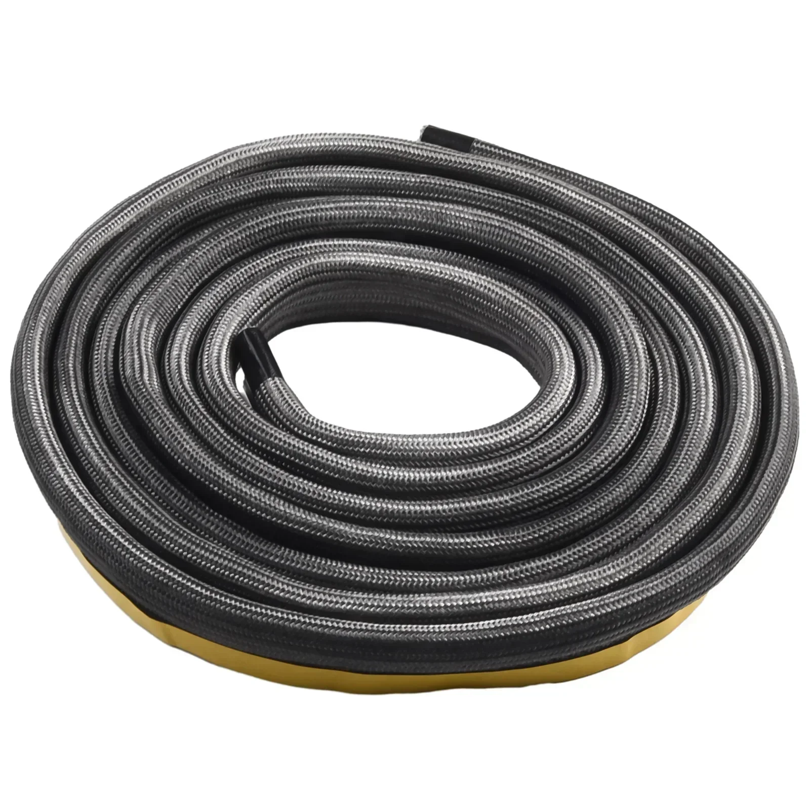 Door Seal Stove Rope Black Diameter 10mm Fire Glue Glass Yarns Log Woodburner Oven Thermal Insulation 1pcs 550&ordm;C Home Accessor