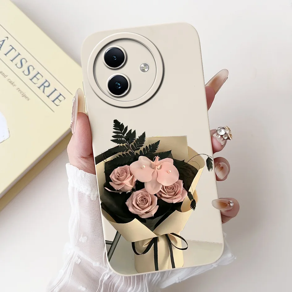 Shockproof Marble Cartoon Fashion Protective Case with Soft Bumper Design