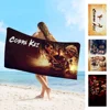 Movie C-Cobra Kai Bath Towel Microfiber Soft Water Absorbing Breathable For Girl Kids Decorative Cartoon Beach Towel 1