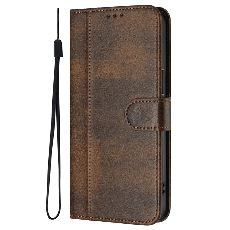 Vintage Leather Wallet Phone Case - Stylish Protection