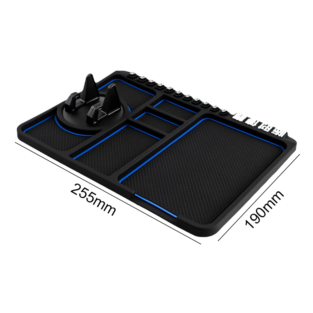 Car Dashboard Anti-Slip Mat Multifunctional Mobile Phone Holder Sticky Phone Seat Anti-Slip Pad Interior Accessories car non slip mat non slip mat car dashboard mat non slip dash mat dash adhesive holder dashboard phone holder dash phone holder
