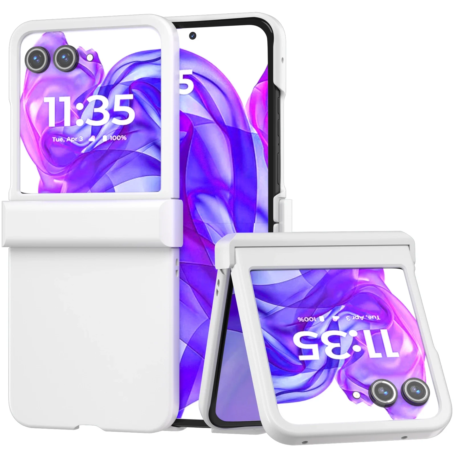 Slim Ultra Thin Hard Protective Candy Color Phone Case with Camera Guard