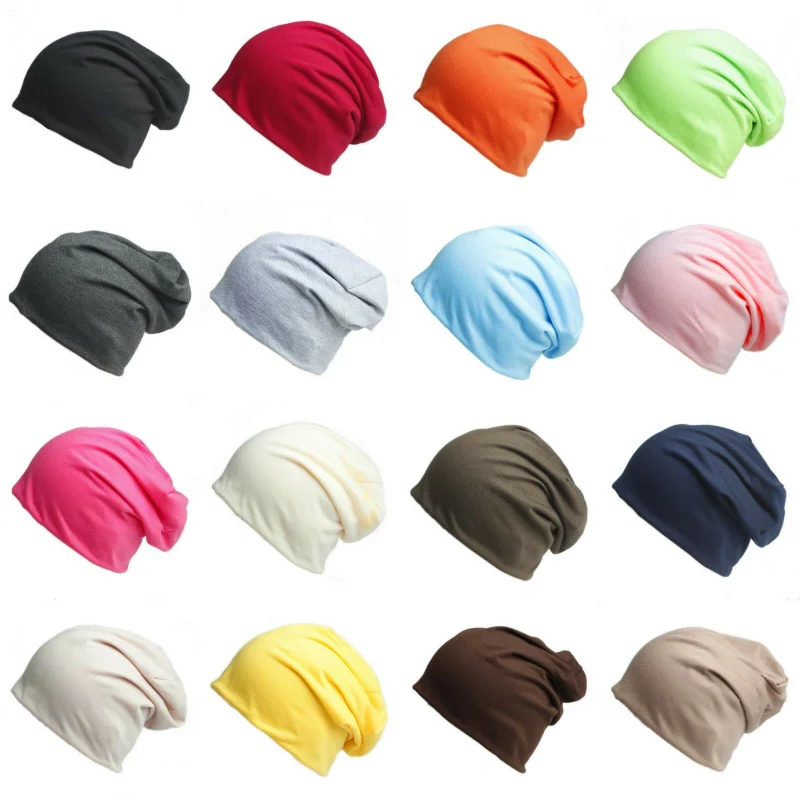 Winter Hats Men Women Knitted Warm Caps Solid Color Beanies Hip-hop Slouch Skullies Casual Bonnet beanie Hat Gorros 14 Styles