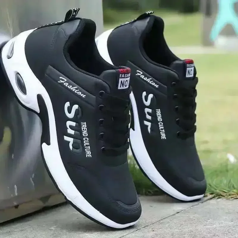 Men Sports Shoes Autumn Winter Korean Edition Trend Waterproof Running Tenis Basketball Durable Shock Absorbing Casual Shoes