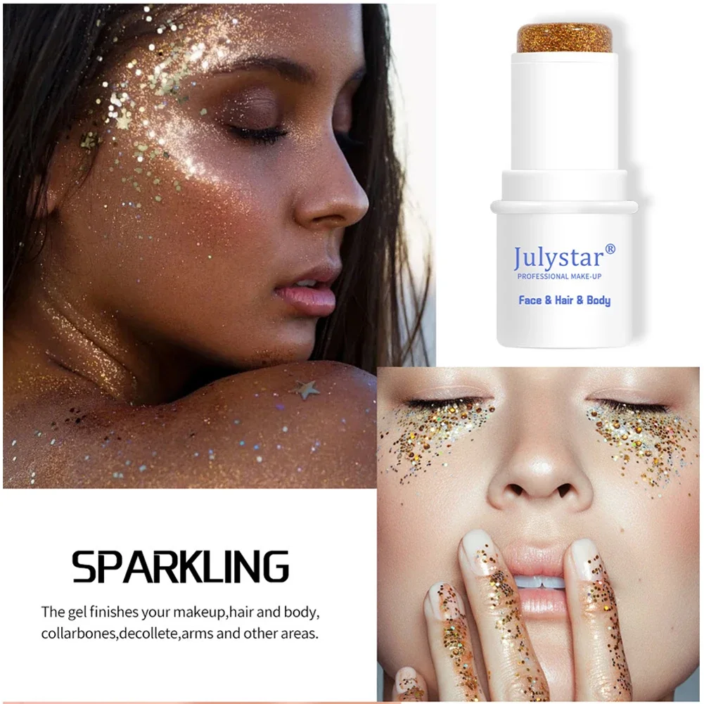 Eye Glitter Lips Hair Body Face Gel Art Loose Sequins Cream Diamond Jewels Rhinestones Makeup Party Festival 4