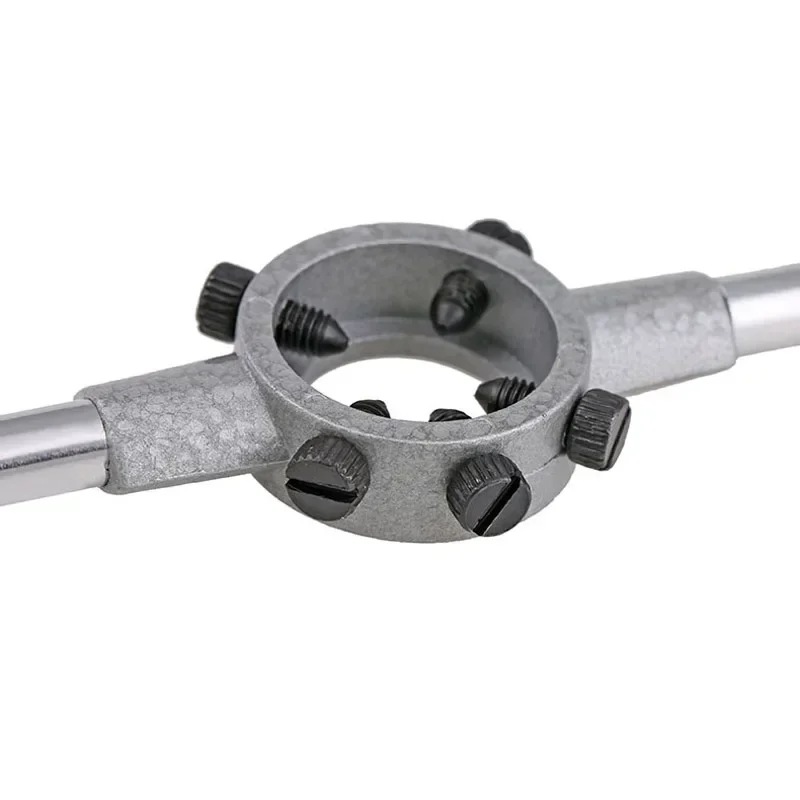 Round Die Wrench Rack Teeth Round Plate Teeth Cutter Hand Metric Die Frame Hinge Hand Tapping Tools