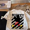 2024 Kid Mickey Mouse Short sleeve T-Shirt Clothes Summer Baby Boy Girl Cartoon Cotton O-Neck Tees Children Casual Clothing Tops 6