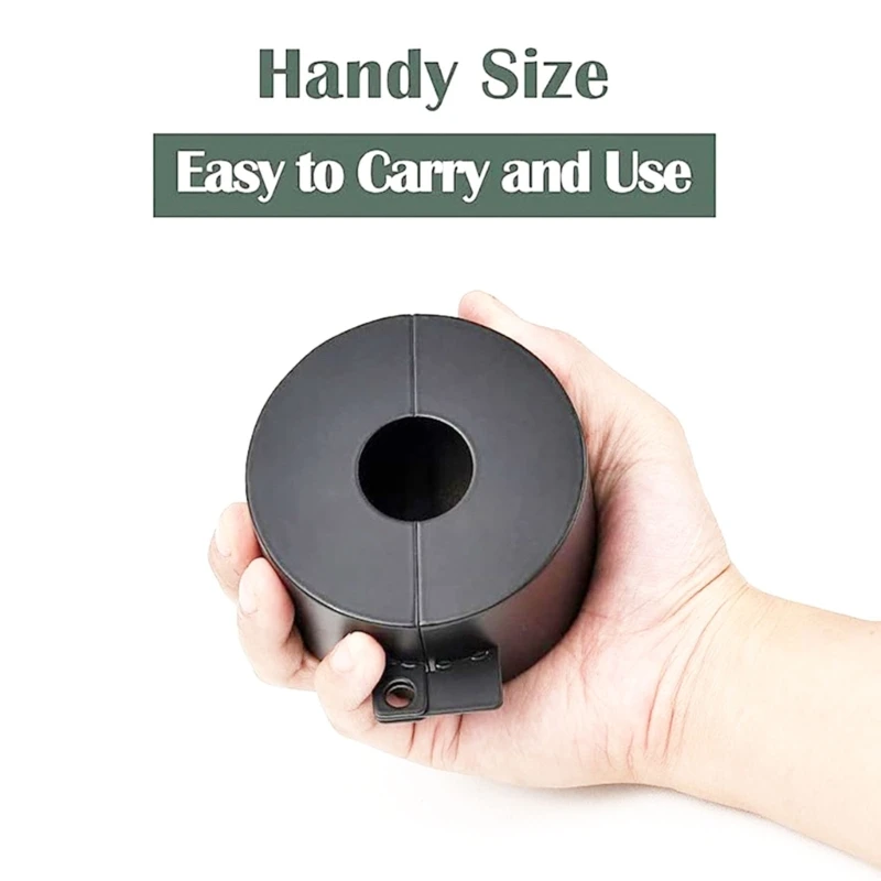 E5BE Door Handle Lock Door Knob Lock Out Device Disable The Doorknob/Faucet/Valves Knob Child Proof Cover Case Durable