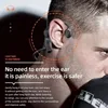 K69 Non-In-Ear Earhook Bone Conduction Headphone Hifi Music Headphones Wireless Waterproof Bluetooth Headsets With Mic Earbuds 2