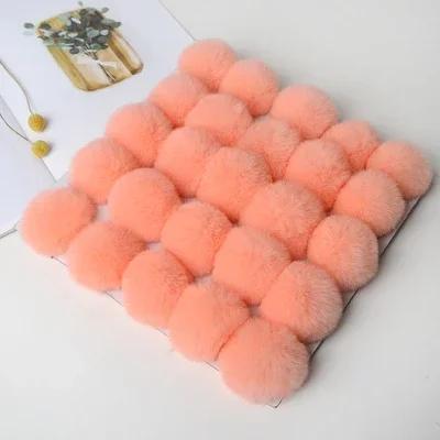 Fluffy Pom Pom Balls - Assorted Sizes for Crafts & Fashion Accessories