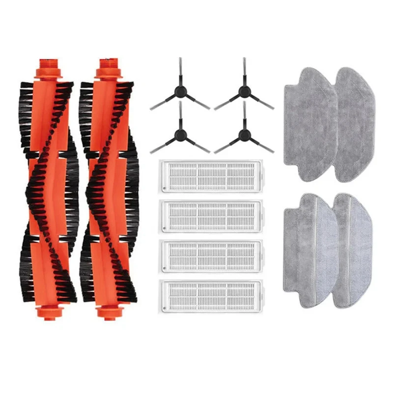 Per Xiaomi Mijia Robot Vacuum Mop 2S 3C Robot Vacuum Mop P Parts Mop Cloth Spazzola Laterale Principale Muslimyj02Ym