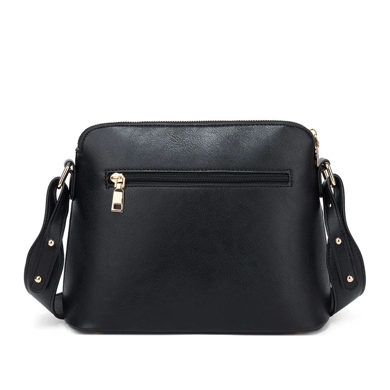 PU Leather Shoulder Bags Women Leisure Purses Tassels Fashion Brown Crossbody Messenger Bag For Shopping School