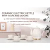 Electric Kettle, Boil Water Quickly and Easily with Boil-Dry Protection Auto Shut Off, Detachable Swivel Base, Tea Kettle 4