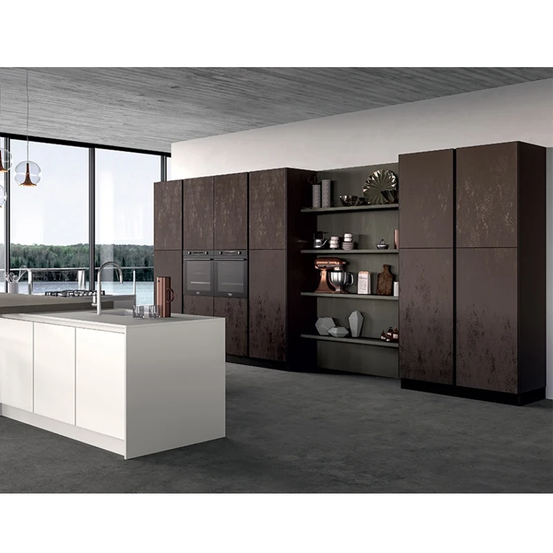 Kejahome Classical Style Kitchen Cabinets Made In China Solid Wood Wall Cabinet Kitchen Modern Factory Direct For s