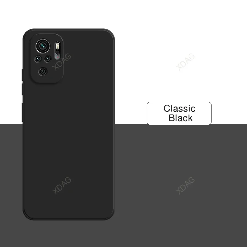 Shockproof Square Liquid Silicone Protective Case with Internal Flocking