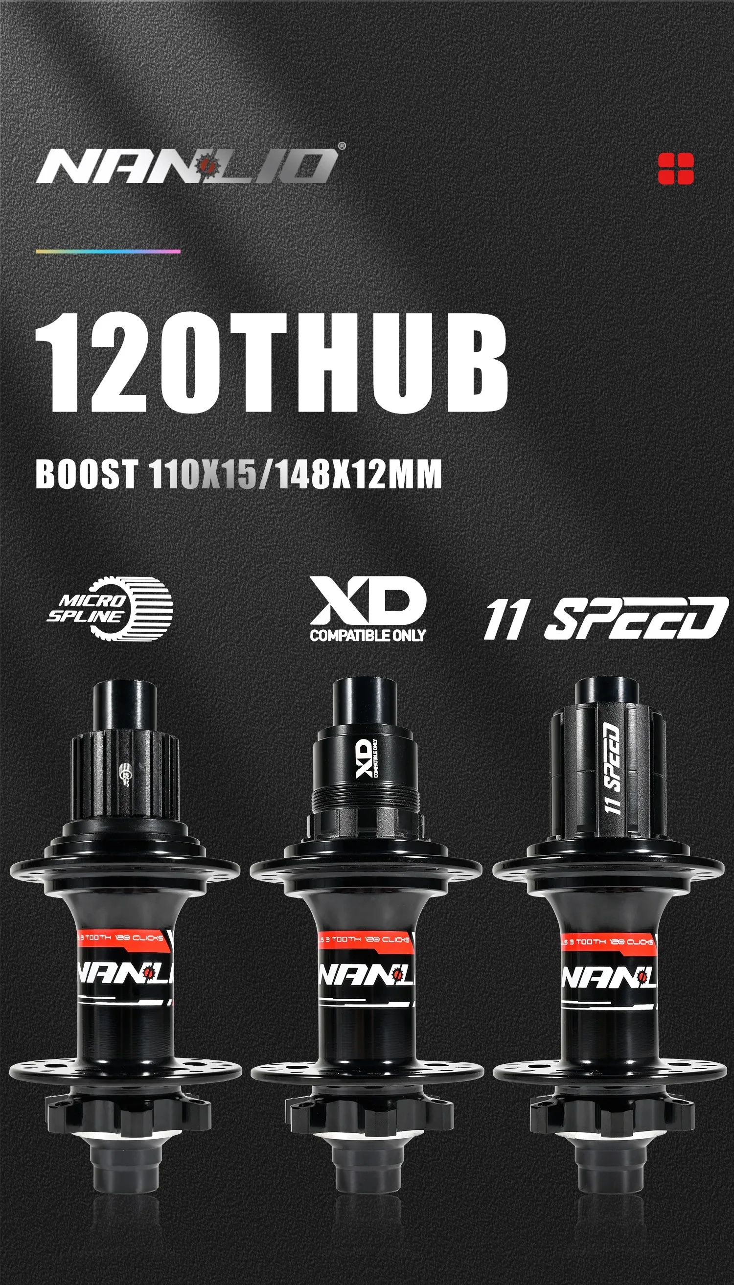 mtb mtbhub 120ノッチ爆音ハブ 32h クイックリリース 【公式通販】