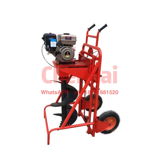 

Easy Carry Good Price Small Handheld Drilling Machine Ground Drill Earth Auger Dig Tree Pit Machinery For Agricultural Project