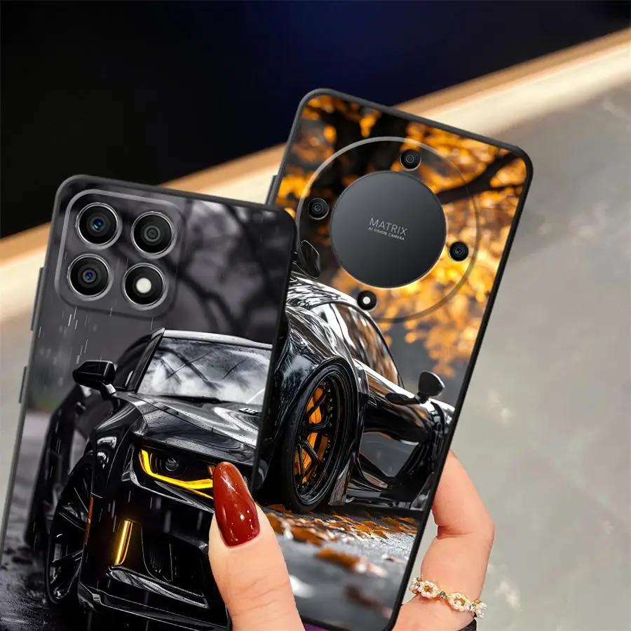 Sleek Car-Themed Phone Cover Case by