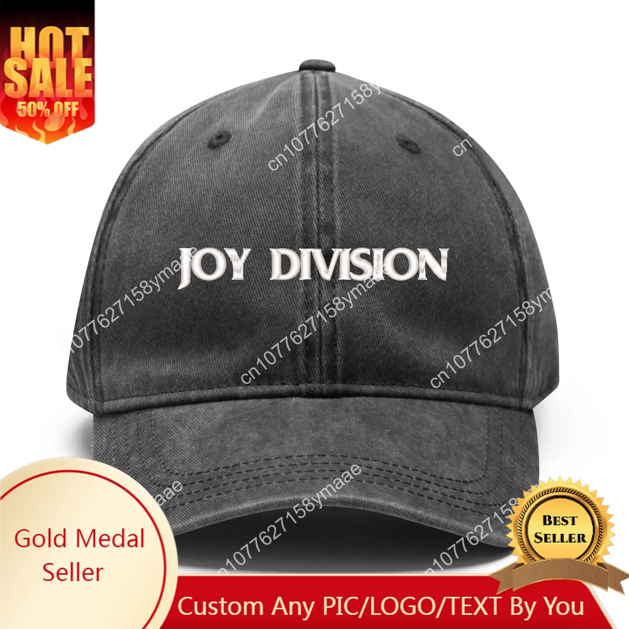 

Joy Division Embroidery Hats Mens Womens Sports Baseball Hat Hip Hop Customized Made Caps Personalized Text Cowboy Trucker Cap